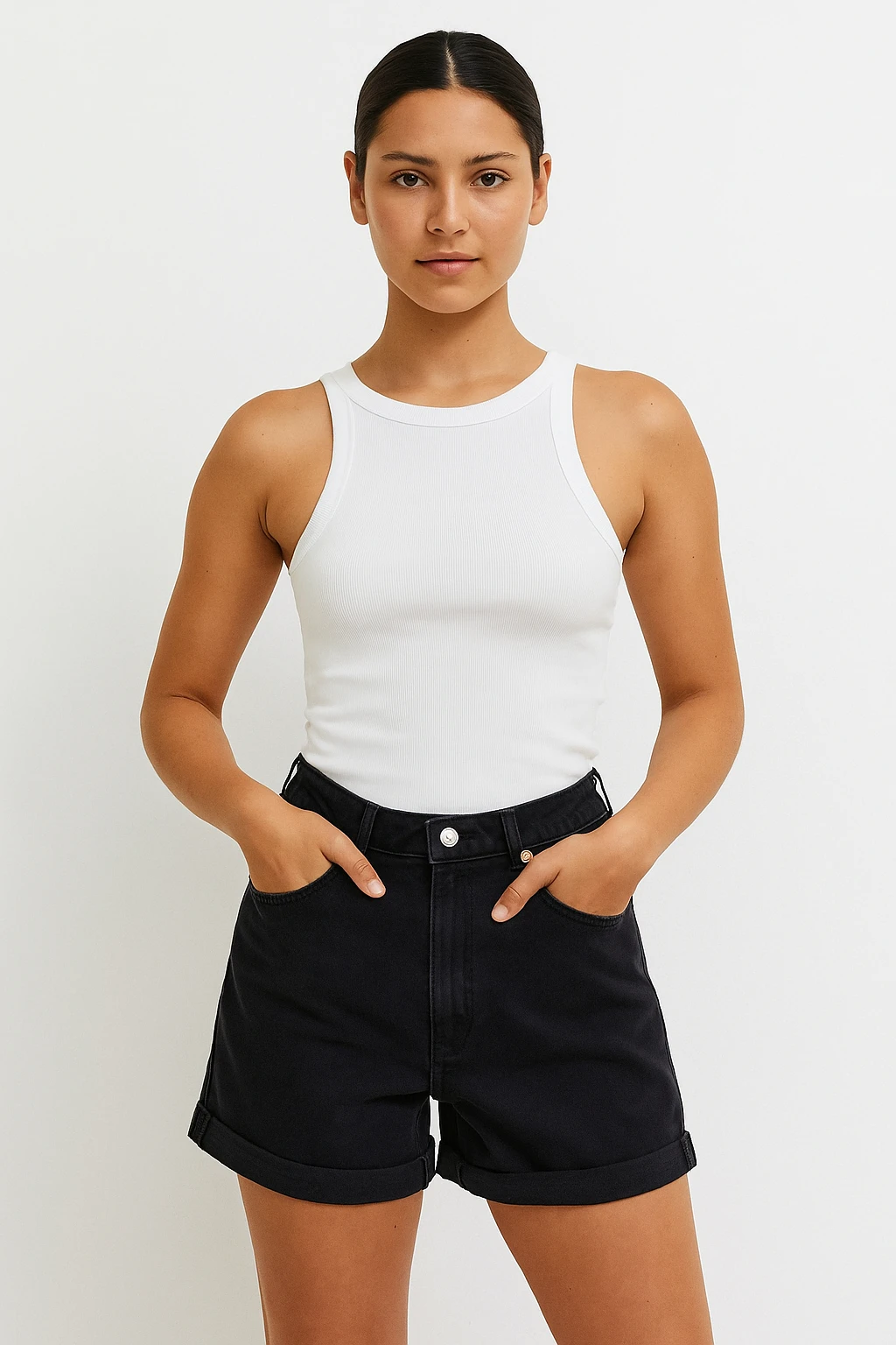 SHORT MANGO NEGRO's foto | OLIVIA SHOP |  BizneCubano