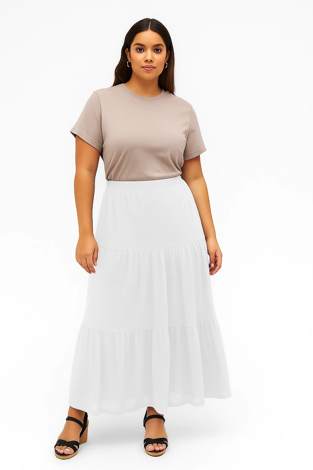FALDA LARGA BLANCA's foto | OLIVIA SHOP |  BizneCubano