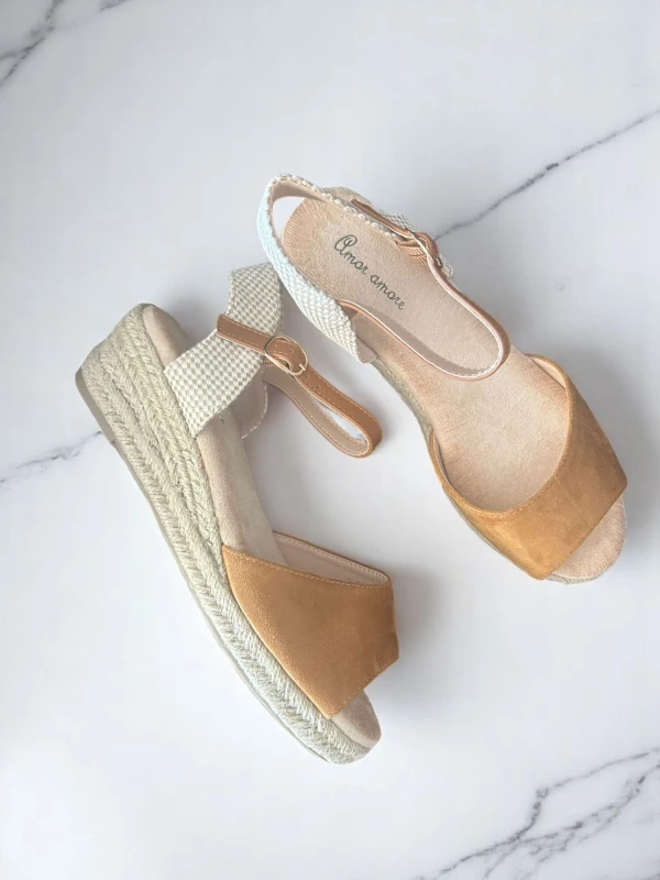 CUÑA ESPARTO CAMEL's foto | OLIVIA SHOP |  BizneCubano
